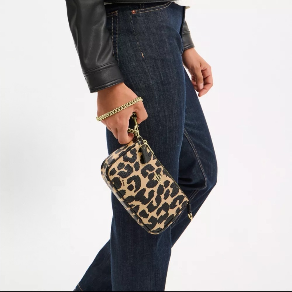 NWT！3PCS COACH Nolita 19 With Leopard Print（CBM66）fast shipping MOTHER DAY GIFT - Picture 15 of 15